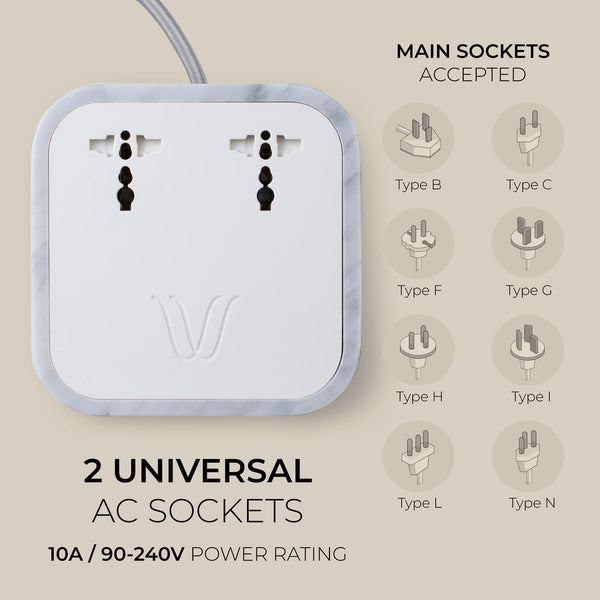 Wireless Charger
Description
Crafted with exclusive Carrara marble, the Woodie Hub charges 6 devices in one with style and elegance. Just place your Qi-compatible smartphoWoodie Hub – Italian Classic