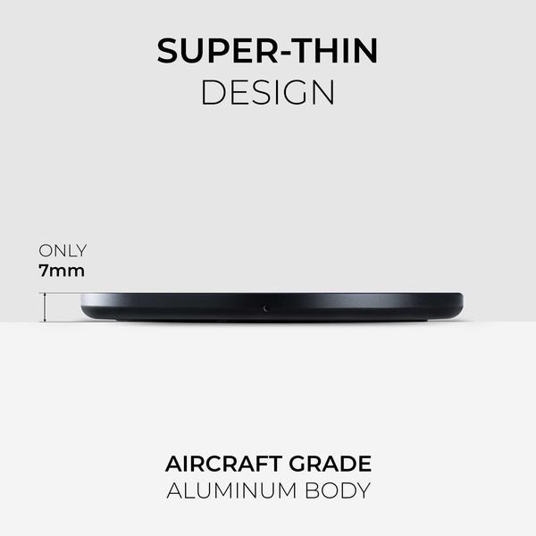 Description
The Solo fast wireless charger is the simplest and coolest way to charge your smartphone without cables. Just connect the solo to a laptop oSolo Wireless Charger - Grey Shade
