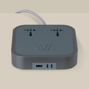 Wireless Charger
Description
Crafted using super-sturdy aluminum, the Woodie Hub charges 6 devices in one with style and elegance. Just place your Qi-compatible smartphone on tWoodie Hub – Dark Rise