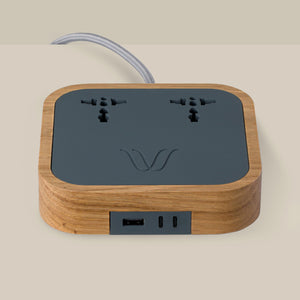 Wireless Charger
Description
Crafted with precious walnut wood, the Woodie Hub charges  6 devices in one with style and elegance. Just place your Qi-compatible smartphone Woodie Hub – Espresso Pill