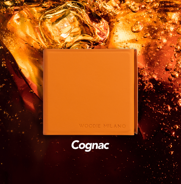 Foldable wireless charger cognac