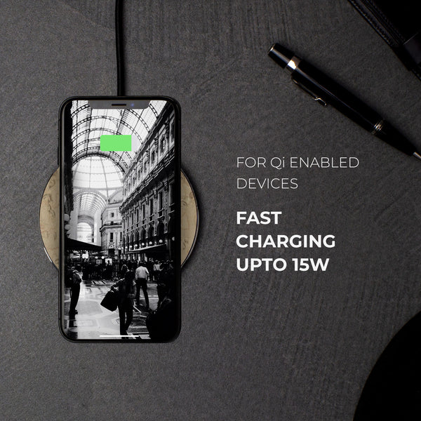 







Description





The Solo fast wireless charger is the simplest and coolest way to charge your smartphone without cables. Just connect the solo to a laptop oSolo Wireless Charger – Erable
