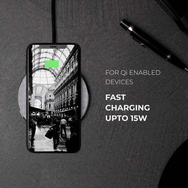 







Description





The Solo fast wireless charger is the simplest and coolest way to charge your smartphone without cables. Just connect the solo to a laptop oSolo Wireless Charger - Grey Shade