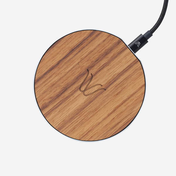 Solo Wireless Charger – Teak