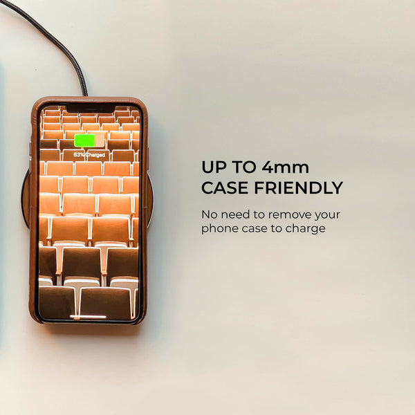 







Description





The Solo fast wireless charger is the simplest and coolest way to charge your smartphone without cables. Just connect the solo to a laptop oSolo Wireless Charger – Rosewood
